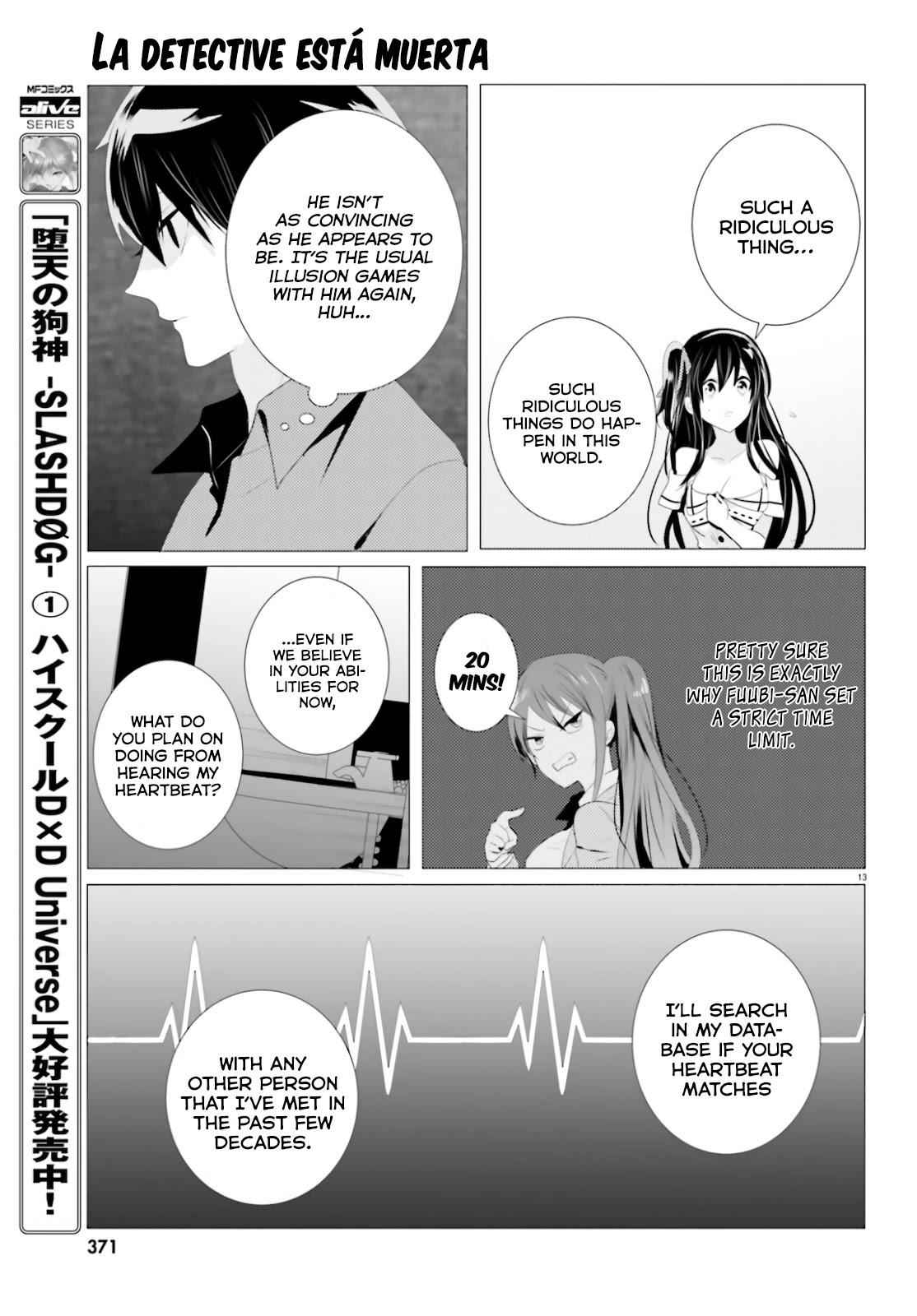 Tantei wa Mou, Shindeiru Chapter 4 13